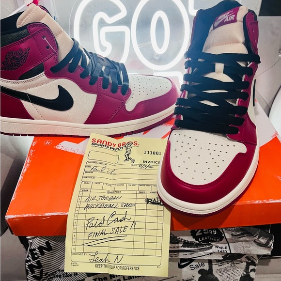 COPY - Air Jordan 1 Retro High OG ‘ Chicago Lost & Found’ 💎 - Picture 1 of 5
